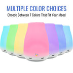 HealthSmart Essential Oil Diffuser, Cool Mist Humidifier and Aromatherapy Diffuser with 150ML Tank Ideal for Small Rooms, Adjust