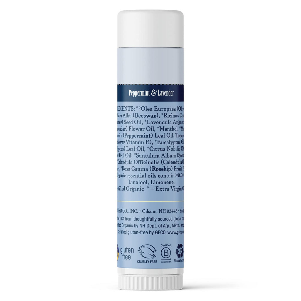Badger - Headache Soother, Aromatherapy Balm Stick, Certified Organic, Headache Relief Aromatherapy Oil, Peppermint Eucalyptus &