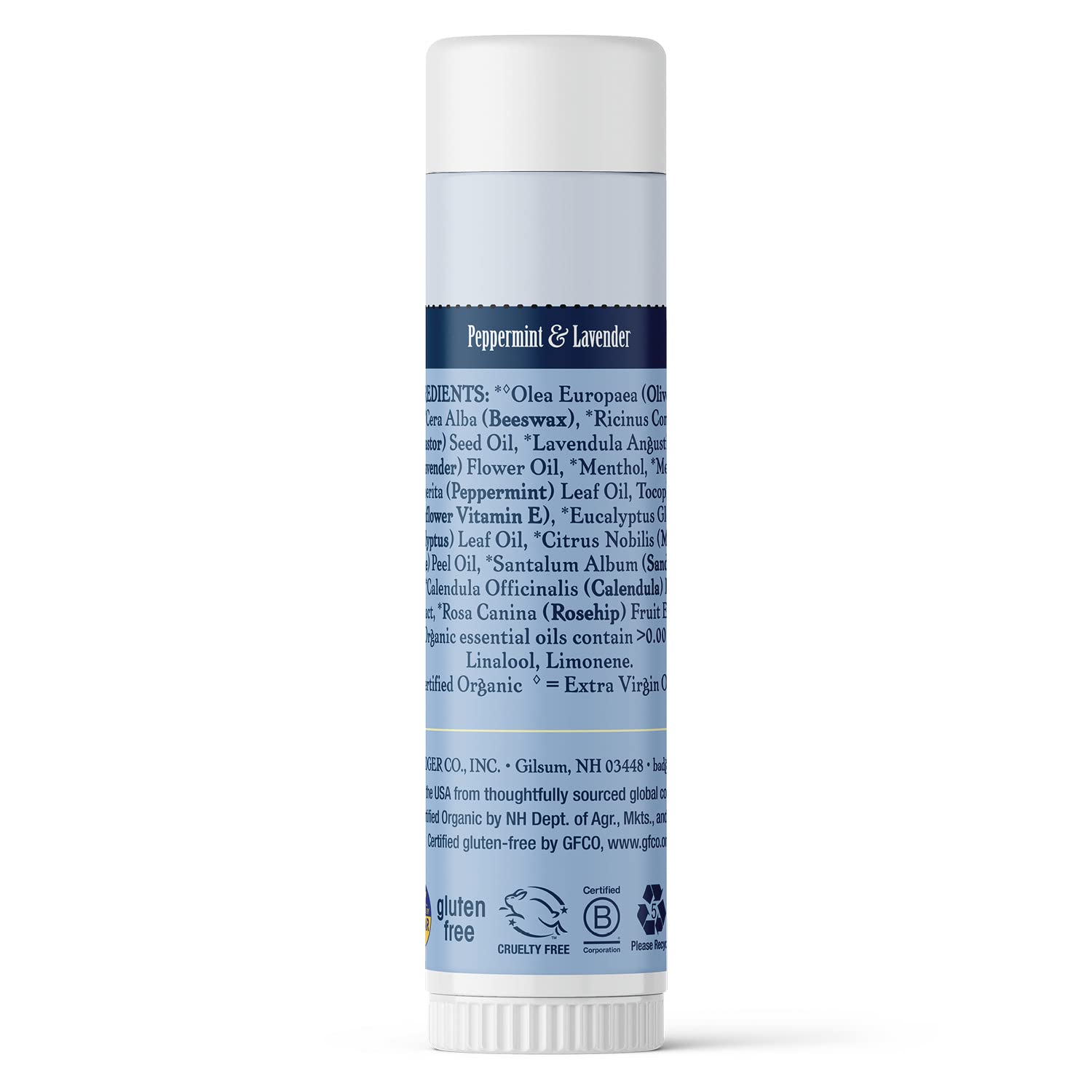 Badger - Headache Soother, Aromatherapy Balm Stick, Certified Organic, Headache Relief Aromatherapy Oil, Peppermint Eucalyptus &