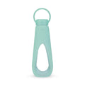 HOST Revive Water Bottle with Ergonomic Cut Out Soft Silicone Sleeve and Carrying Handle, Dishwasher Safe 16 Oz Mint Set of 1