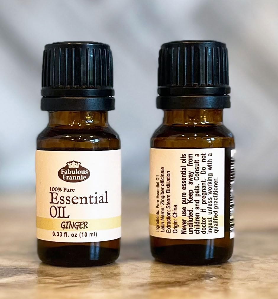 Fabulous Frannie GINGER 100% Pure, Undiluted Essential Oil 10ml