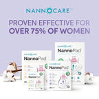 NannoPad Regular Pads for Women - Nannocare Certified Organic Cotton Pads - Pads with Wings - Feminine Hygiene Products - 20 San