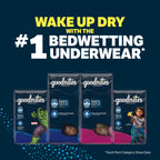 Goodnites Boys Nighttime Bedwetting Underwear, Size Extra Small (28-43 lbs), 15 Ct, Packaging May Vary