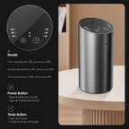 Waterless Car Diffuser, Waterless Diffusers for Essential Oils with Timer & No Leakage Tech, Super Quiet Cordless Aromatherapy E