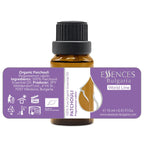 Essences Bulgaria Organic Patchouli Essential Oil 0.51 Fl Oz 15ml Pogostemon cablin - 100% Pure Natural Undiluted Therapeutic Gr