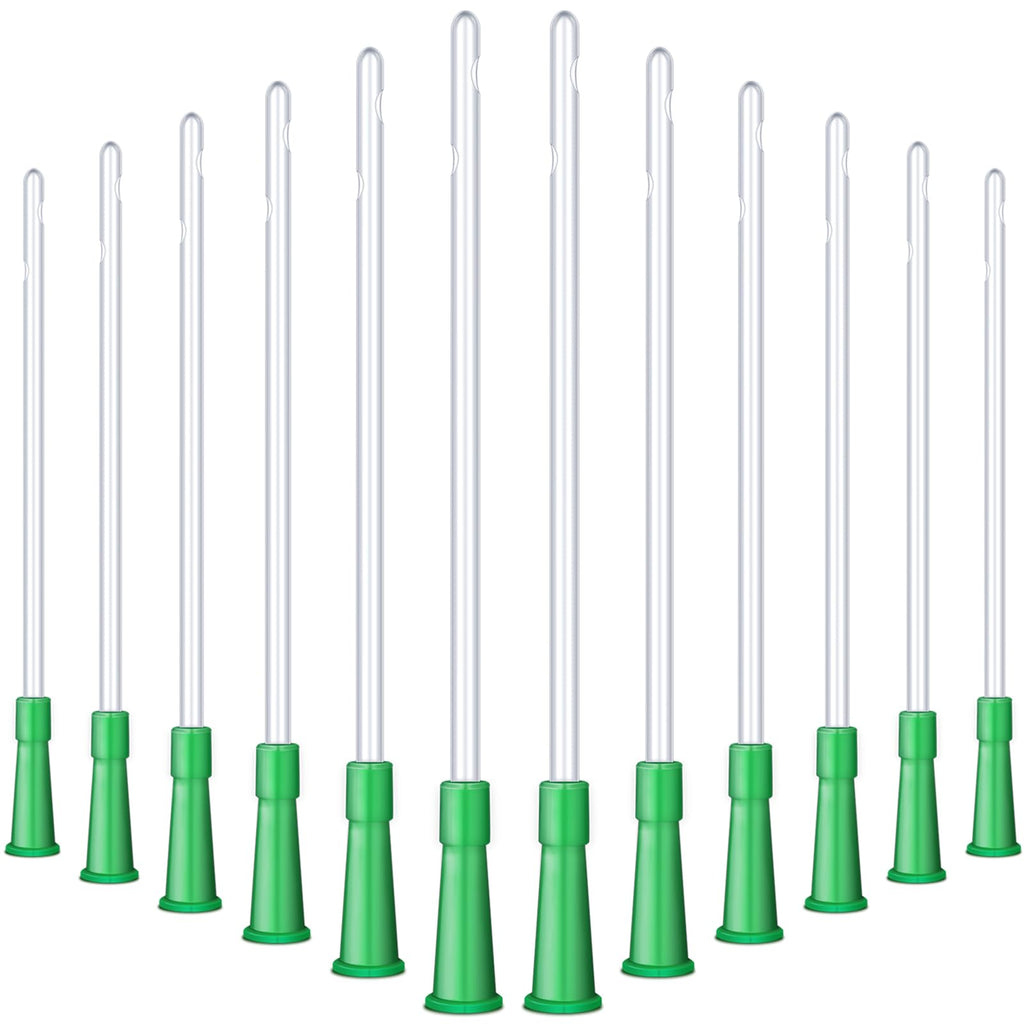 Nuanchu 120 Pieces PVC Replacement Tubings Supplies Tubes Kit Clear Replacements Hose with Flexible Rounded End for Smooth Inser
