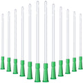 Nuanchu 150 Pieces PVC Replacement Tubings Supplies Tubes Kit Clear Replacements Hose with Flexible Rounded End for Smooth Inser