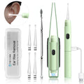Upgraded All-in-One Ear Cleaning Tool Set with LED Light, Pick, Tweezers, Spiral Spring Spoon for Adults, Kids, and Pets (Pack o