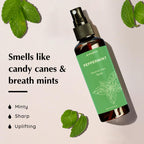 Peppermint Room, Linen & Pillow Spray by Aromafume | 100ml/3.38 fl oz | with Pure Peppermint Essential Oil | Aromatherapy Spray