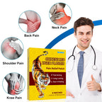 Sumifun Tiger Relieving Patch, Chinese Tiger Plaster, for Shoulder, Back, Knee, Joint & Muscle, 64 Counts