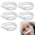 Elastic Nose Bandage 5 Pcs Nasal Bandage Dressing Holder High Absorption Nasal Surgery Bandages Recovery Supplies, White