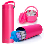 Leng Ke 1-5 Pens Insulin Cooler Travel Case, TSA Approved Insulin Cooler Bottle for Insulin Pens and Diabetic Supplies, Insulina