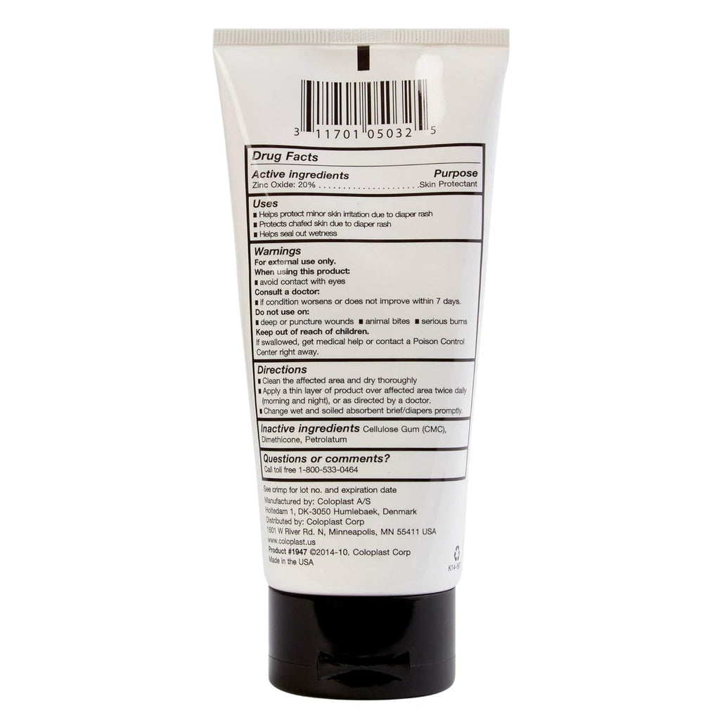 Coloplast Critic-Aid Skin Paste Skin Protectant Thick Moisture Barrier Paste, 6 Ounce (Each) Item 1947