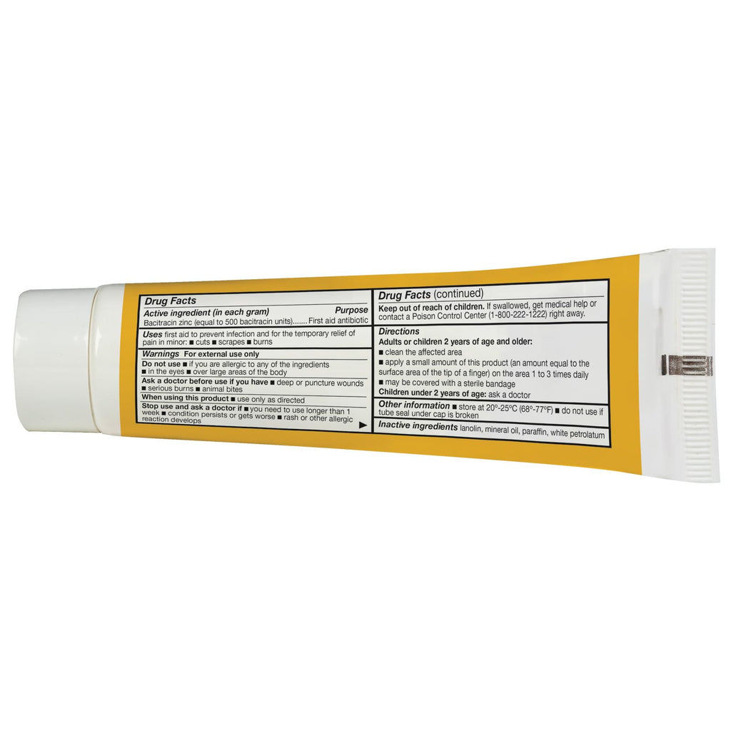 Thera|Care Bacitracin Antibiotic Ointment | First Aid | Infection Prevention and Protection | 1.0 oz | Topical Wound Care for Mi