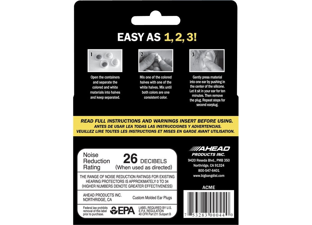 Ahead Custom Molded Earplugs Tan