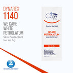 Dynarex White Petrolatum, Petroleum Jelly for Dry or Cracked Skin, Soothing White Petroleum Jelly for Minor Skin Irritations, 5g