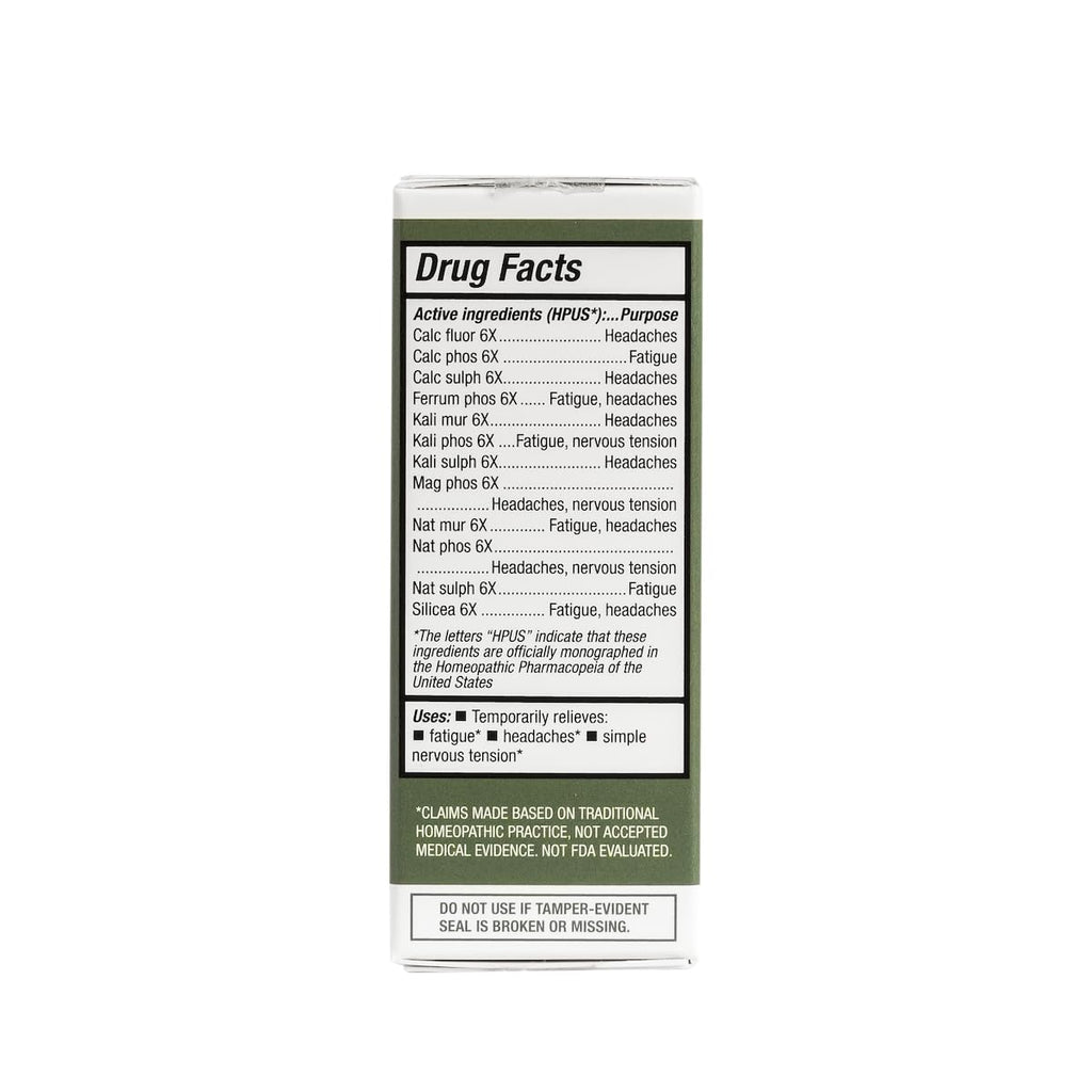 Jacksons 12-in-1 Cell Salt (500 Pellets of Size 30) - Certified Vegan, Lactose-Free All 12 Cell Salt Combination
