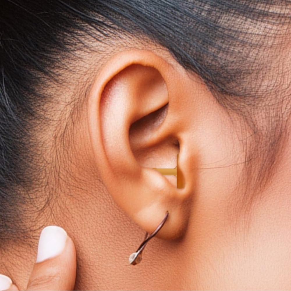 Flare Calmer Nude - Ear Plugs Alternative - Reduce Annoying Noises Without Blocking Sound - Soft Reusable Silicone - 724 TRN