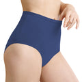 IRISMORII Leak Proof Incontinence Underwear for Women Washable Absorbent Bladder Control Postpartum Briefs 1Pack (Dark Blue L)