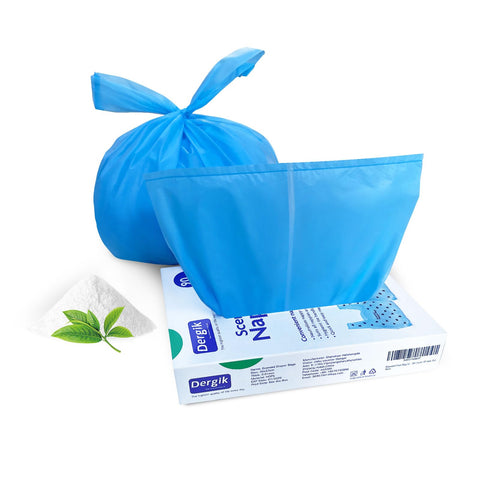 Personal Care Sanitary Disposal Bags (90 counts), Scented | for Sanitary Tampons, Pads, Liners, Wipes,Women Period Disposal | No