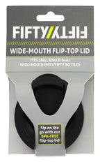FIFTY/FIFTY A68003BK0 Wide Mouth Flip Top Lid Water Bottle