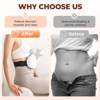 Electric Wireless Abdominal Massager for Fat Burning and Digestion with 3 Massage Modes, 2025 New Portable Massager for Improvin