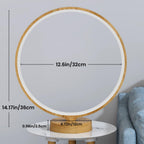 Doraubia 2 in 1 Light Therapy & Desk Lamp - 10000 Lux Sun Lamp with Dual Controls, 4 Timer, Dimmable, 3 Color Temperatures