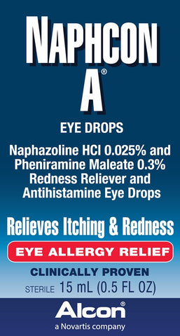 NAPHCON A Eye Drops, 15 ml (Pack of 3)