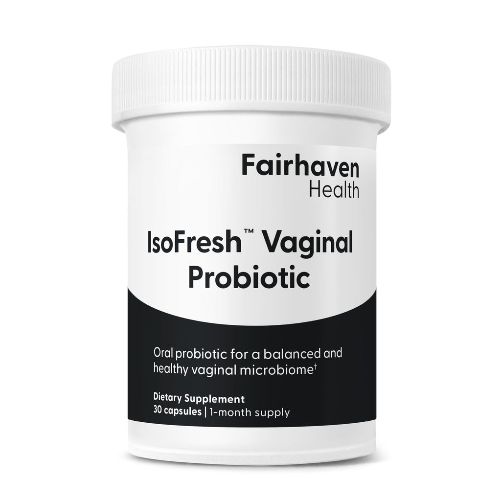 Fairhaven Health IsoFresh Vaginal Probiotics for Women | Supports Healthy pH Balance and Vaginal Odor* | One Per Day | Lactobaci