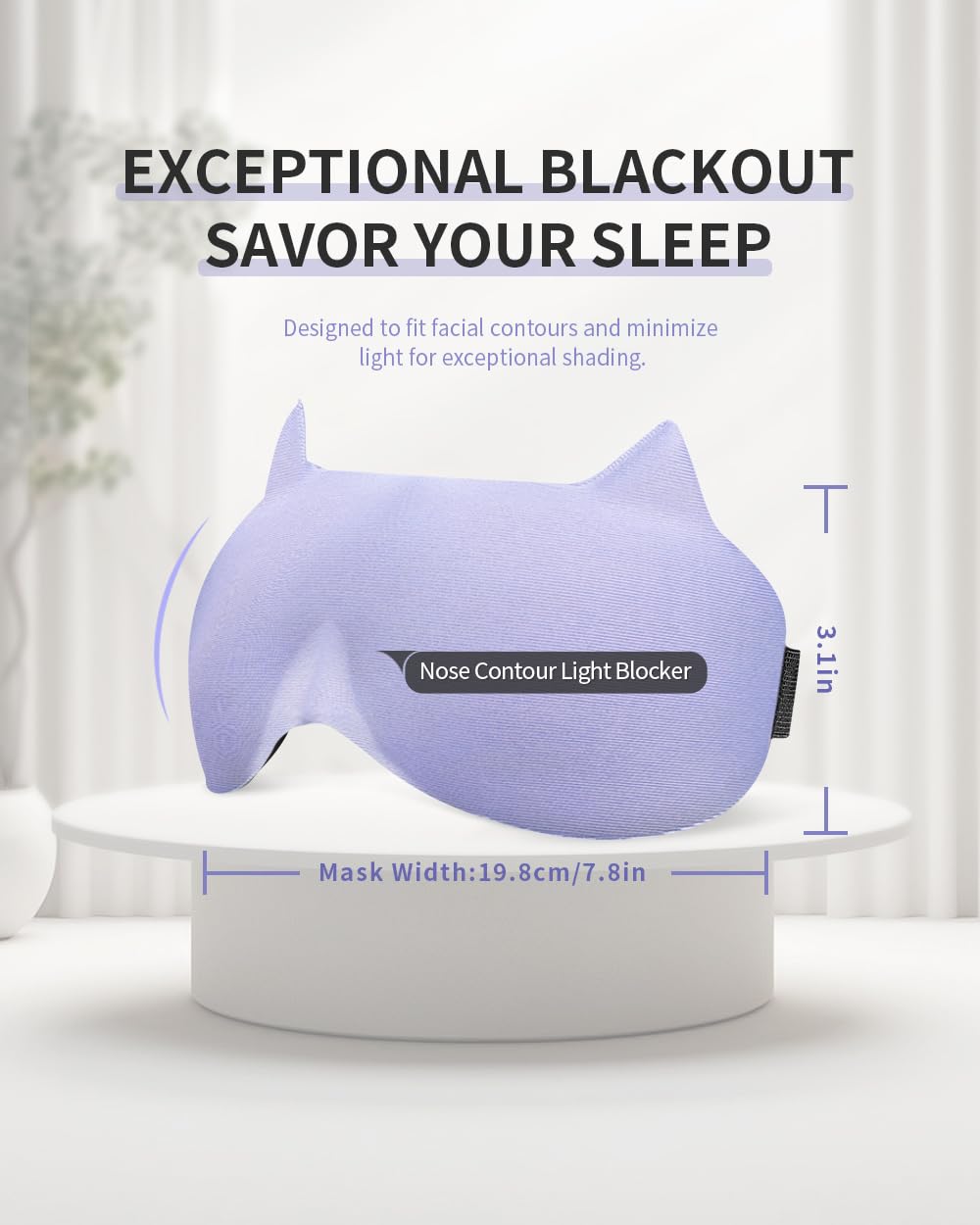 SOFTSLEEP Funny Light Blocking Sleep Mask