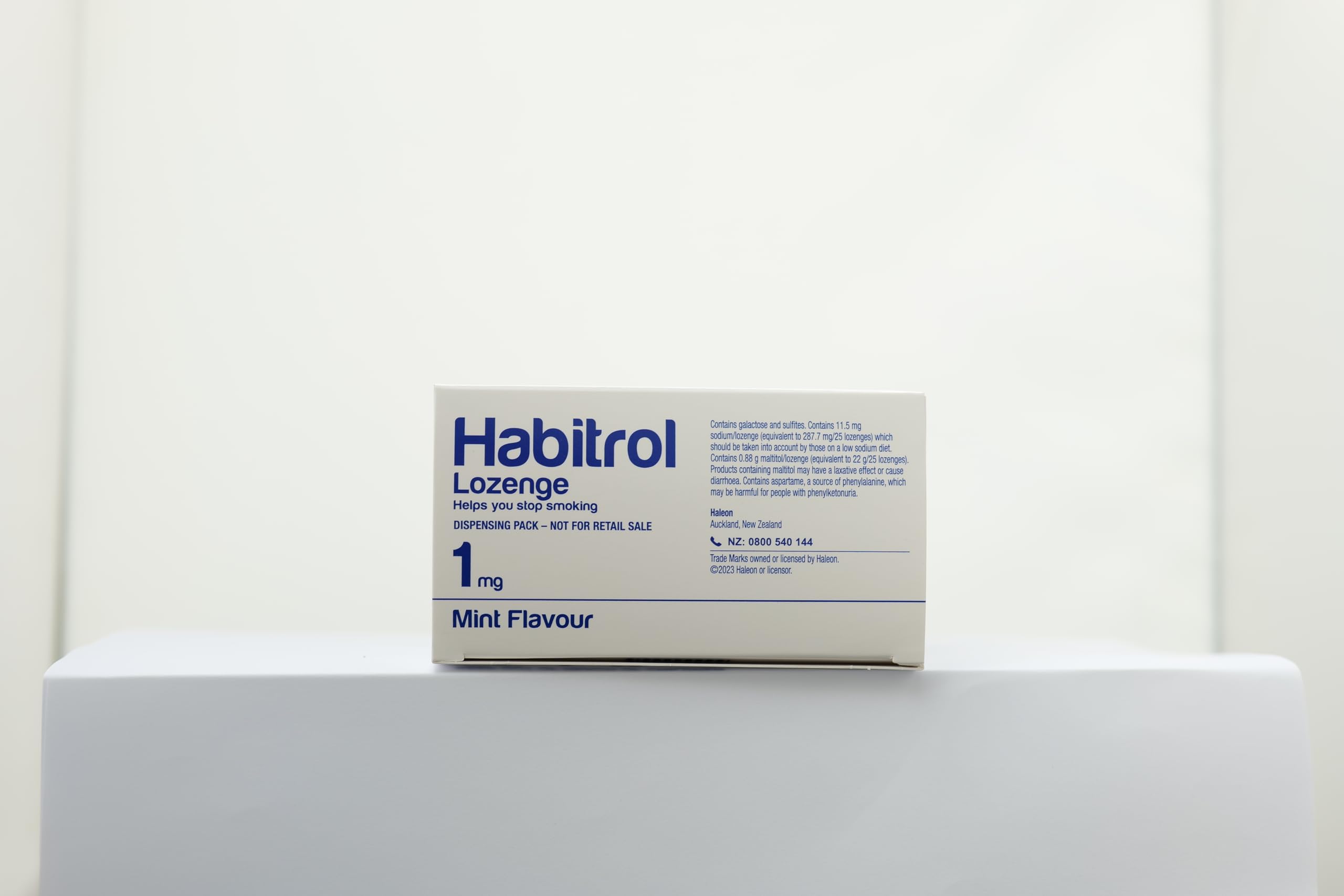 Habitrol Nicotine Lozenge Mint Flavor 216 Lozenges (1mg)