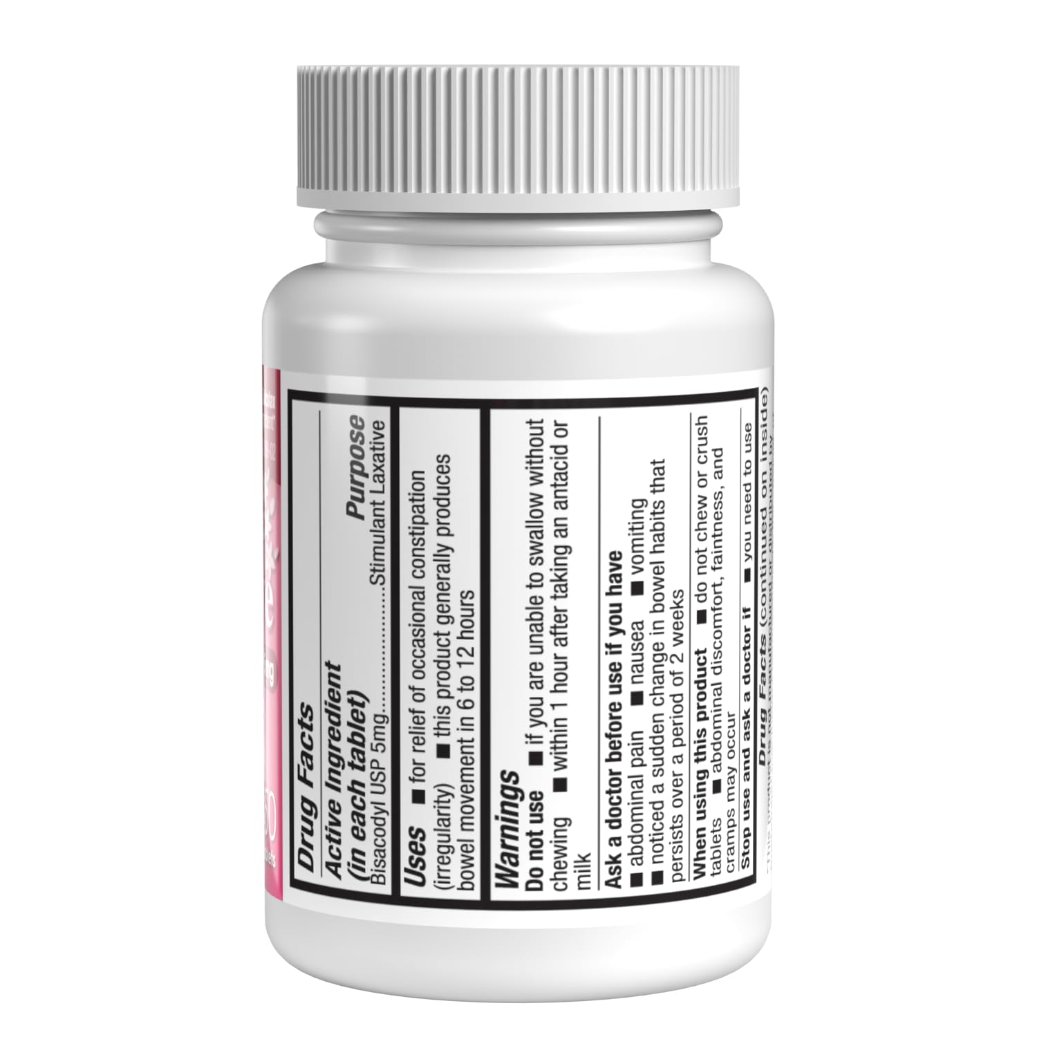 HealthA2Z Womans Gentle Laxative | Bisacodyl Stimulant Laxative 5mg | Constipation Relief | Gentle and Reliable | Overnight Rel