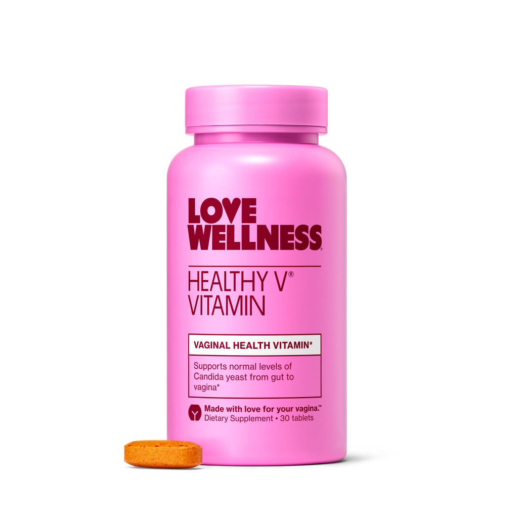 Love Wellness Healthy V Vitamin | Womens Vaginal Health Supplement | pH Balance, Gut Health & Immune Support Supplement | Balan