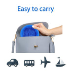 Emesis Bags, Disposable Vomit Bags, Aircraft Barf Bags Disposable, Throw Up Bags for Car Sickness, 12 Pack Blue Nausea Bags for