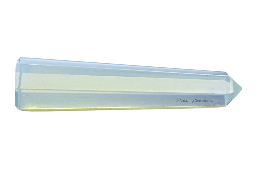 Opalite Crystal Towers ~ Natural Healing Crystal Point Obelisk for Reiki Healing and Crystal Grid (2 to 3 INCH)