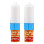 Natural Solution Pink Salt Aromatherapy Nasal Inhaler with Blood Orange Essential Oils for a Refreshing, Relaxing Experience, an