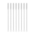 Erza Straw Cleaner Brush Set, 8Piece Long Cleaning Brush For Straws On Tumbler, Water Bottle, Sippy Cup, And Pipes, Tubes Or Hu