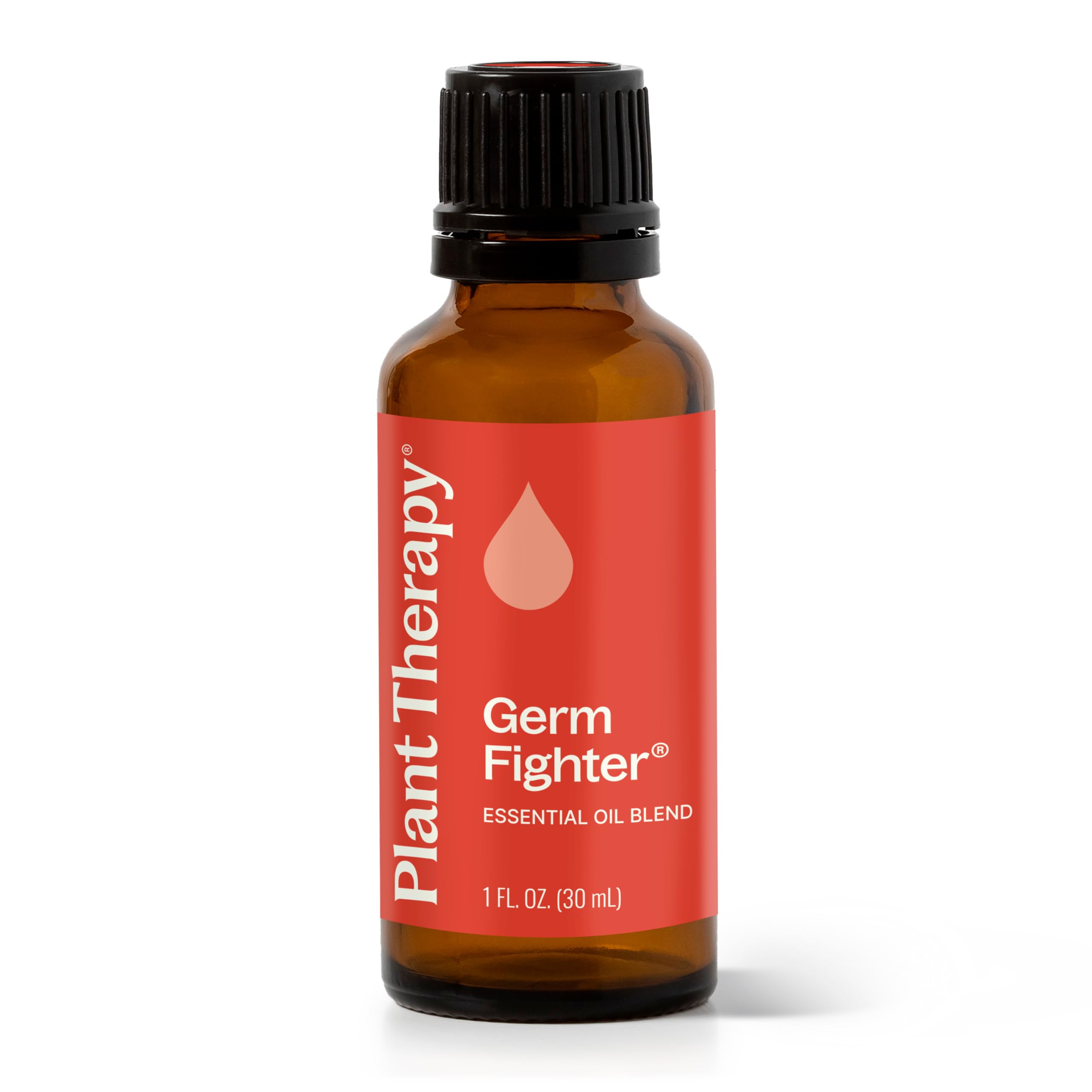 Plant Therapy Germ Fighter Essential Oil Blend 100% Pure, Undiluted, Natural Aromatherapy, Therapeutic Grade 30 mL (1 oz)