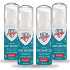 My-Shield Hand Sanitizer Foam 1.7 oz (4 pack). Long-lasting protection. Softens hands with Aloe Vera. Formulated with Zetrisil. 
