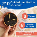 Morph  e | Sound Machine for Sleep with Meditation | White Noise & Sound Therapy for Deep, Restful Sleep | 210 Sessions in 4 Lan