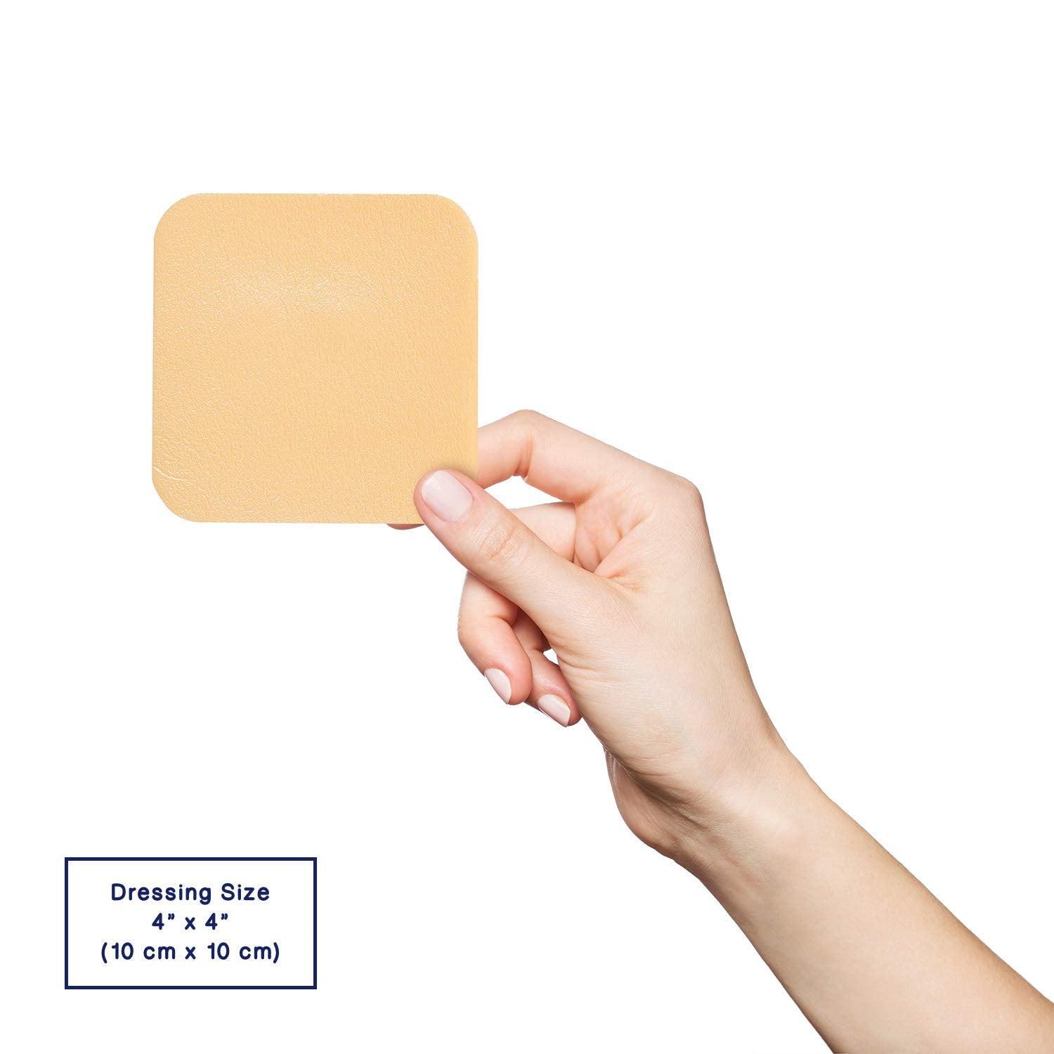MedVance TM Foam - Waterproof Non-Adhesive Hydrophilic Foam Dressing 4X4 Box of 5 dressings