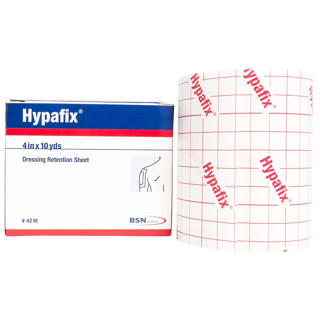 Hypafix Dressing Retention Tape 4 x 10 Yards, 1 Roll