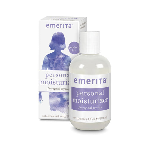 Emerita Personal Moisturizer with Aloe and Vitamin E, 4-Ounce Bottles (Pack of 2)
