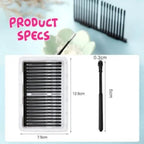 120Pcs Disposable Adhesive Ear Digging Stick for Children's Safety Ear Cleaner for Adult Spiral Ear wax removal Ear Scoop Earwax