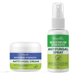 PLENO Ringworm Treatment for Humans: Antifungal Spray for Jock Itch, Eczema, Tinea Versicolor, Athletes Foot - Antifungal Cream 