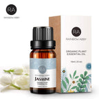 RAINBOW ABBY Jasmine Essential Oil 100% Pure Oganic Plant Natrual Flower Essential Oil for Diffuser Message Skin Care Sleep - 10