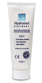hydromol Ointment 100g Tube for The Management of Dermatitis, Eczema, Psoriasis and Other Dry Skin Conditions, (Pack of 1)