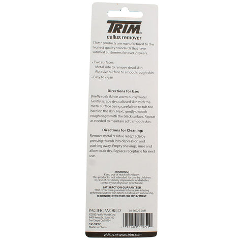 Trim Neet Feet Callous Remover (3 Pack)