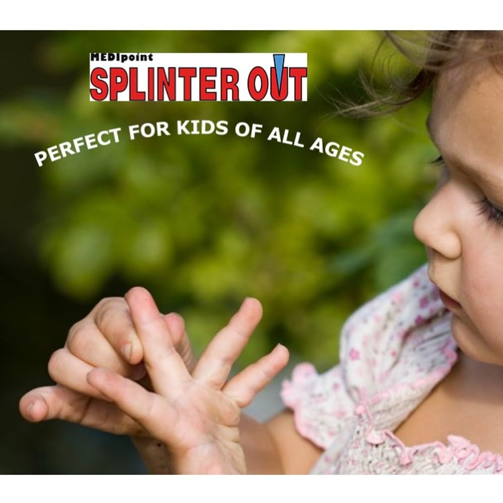 Medipoint MP76512 Splinter-Out Splinter Remover, Standard, Steel (Pack of 10)