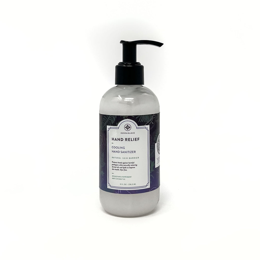 DERMAGLOVE HAND RELIEF - Moisturizing Gel Sanitizer That Protects Skin - Formulated With Vitamins A, C & E- Naturally Scented Mi
